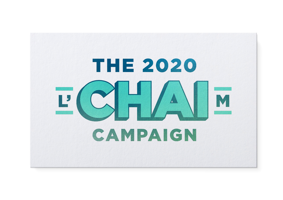 2020 L'CHAIM Campaign
